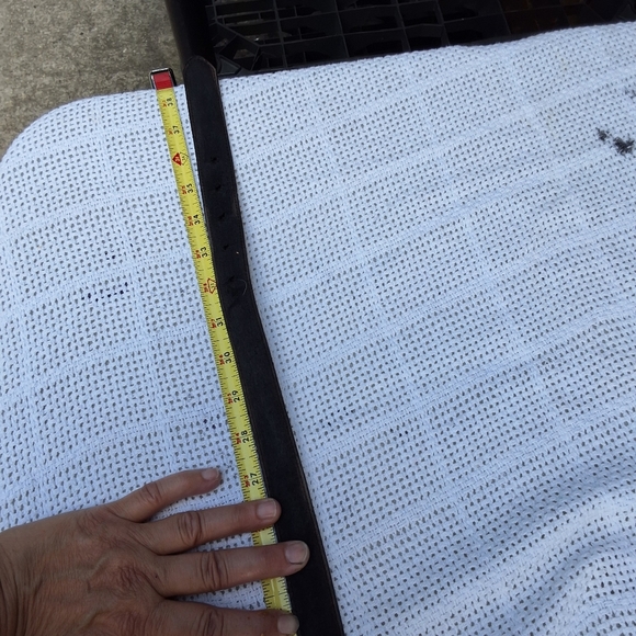 Vintage Lord‎ and Taylor Faux Croc belt L - Picture 8 of 10